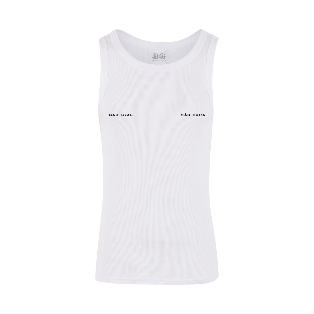 Tank Top Bad Gyal "Más Cara" Front 